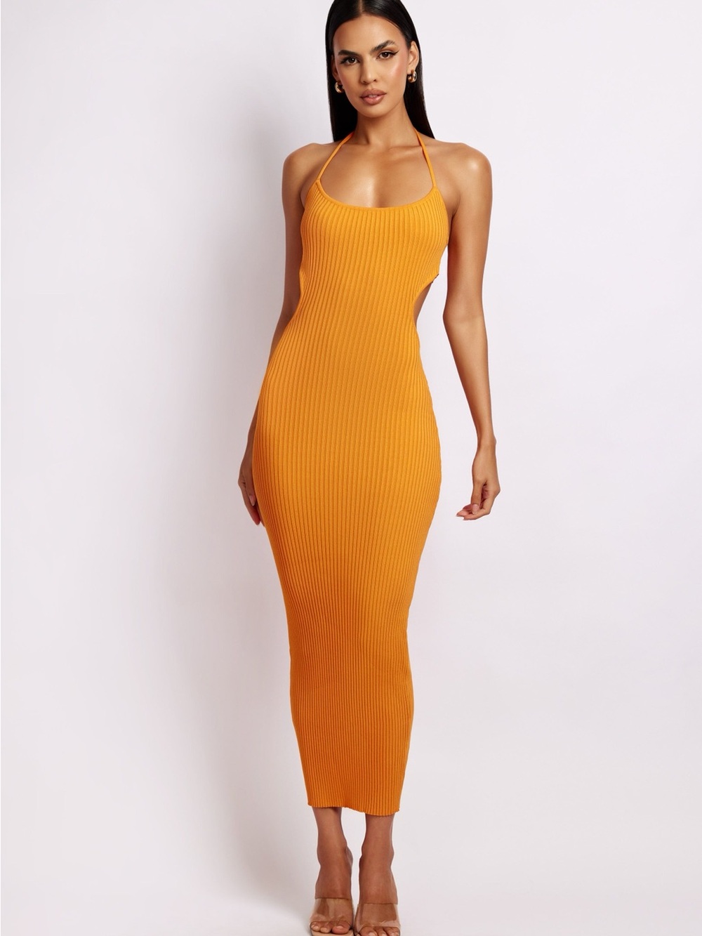Meshki Morgan Knit Midi Dress